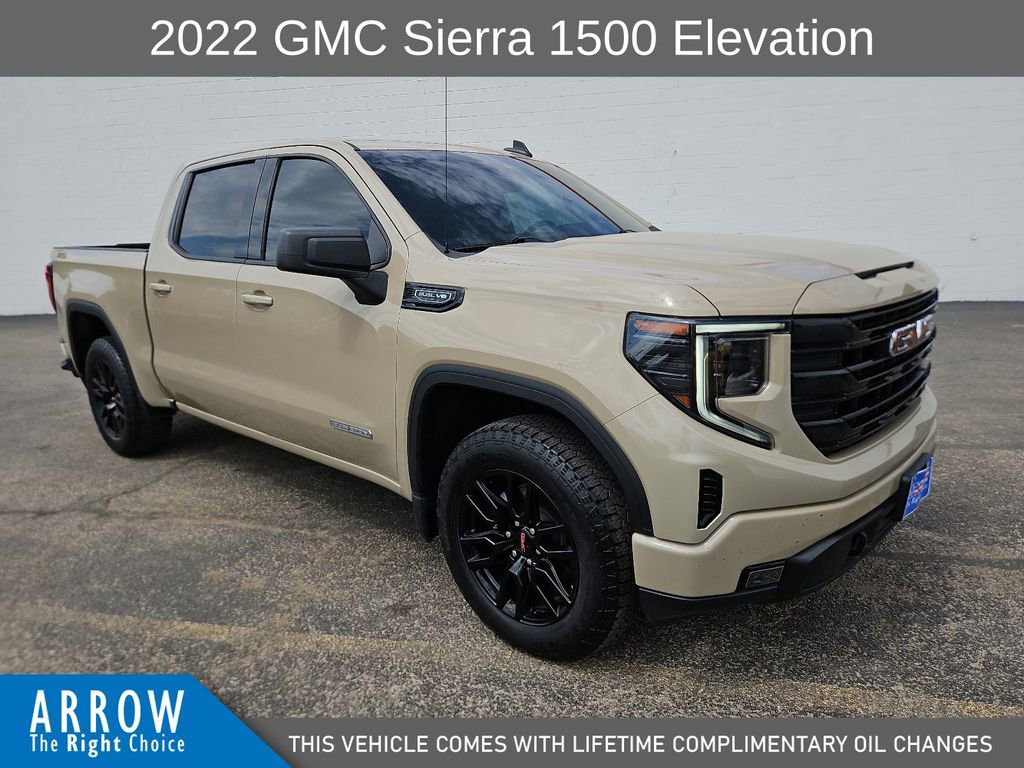 Used 2022 GMC Sierra 1500 Elevation w/ X31 Off-Road Package image 1