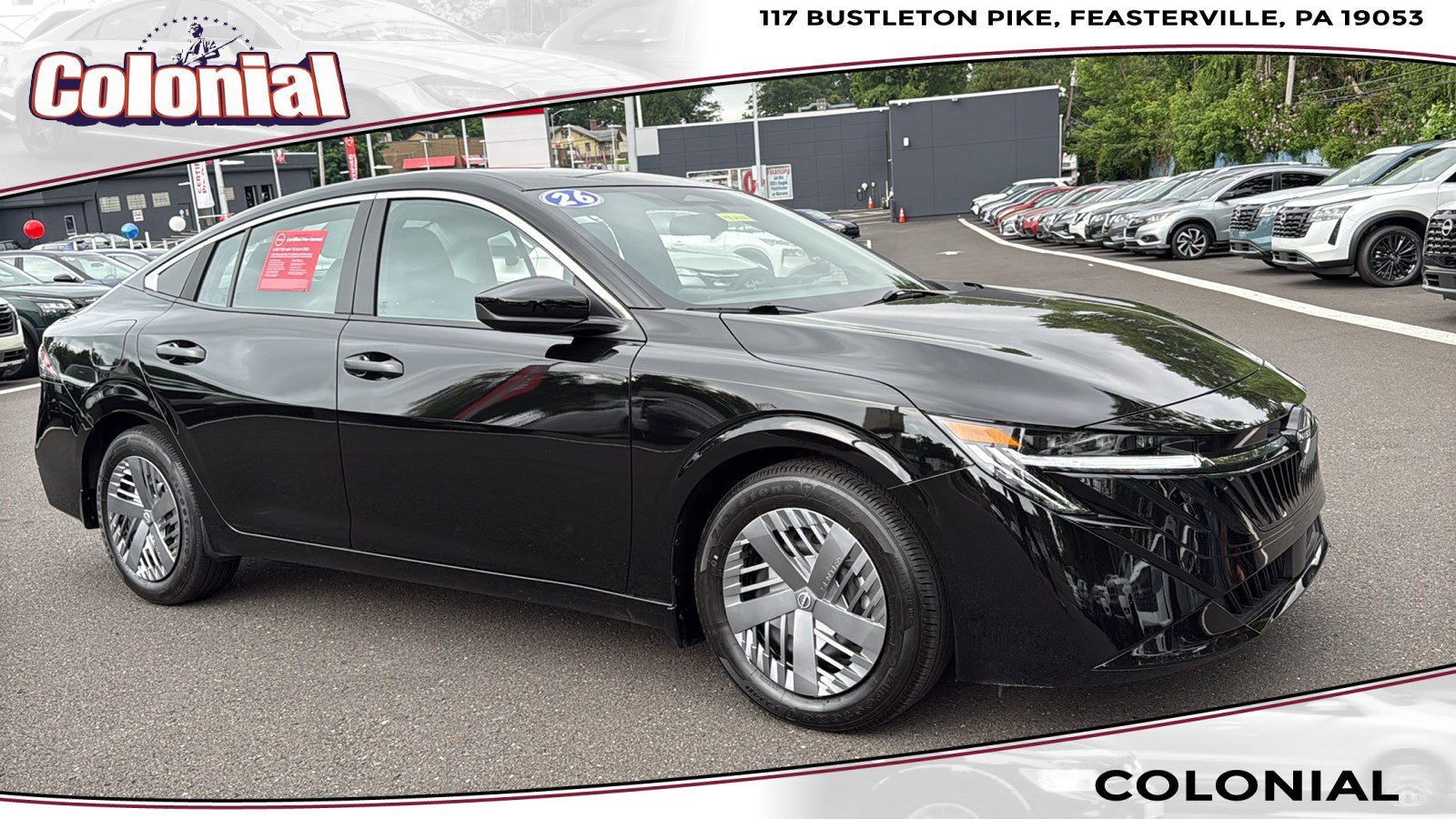 Certified 2026 Nissan Sentra S w/ Floor Mat Package FWD image 1