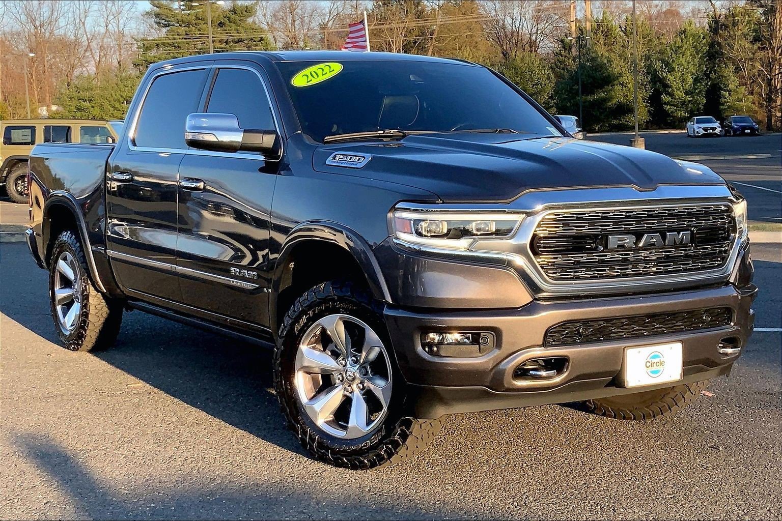 Used 2022 RAM 1500 Limited w/ Body Color Bumper Group image 2