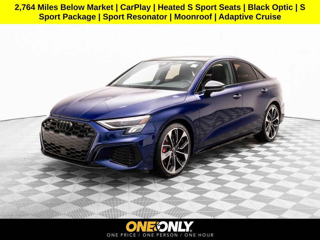 Used 2023 Audi S3 Premium Plus w/ Premium Plus Package