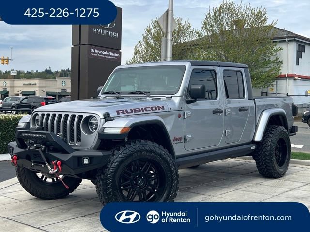 Used 2021 Jeep Gladiator Rubicon w/ LED Lighting Group AWD/4WD image 1