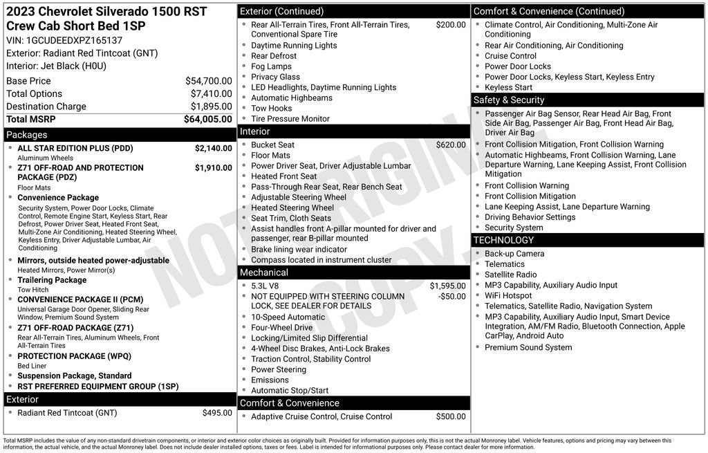 Used 2023 Chevrolet Silverado 1500 RST w/ All Star Edition Plus image 4