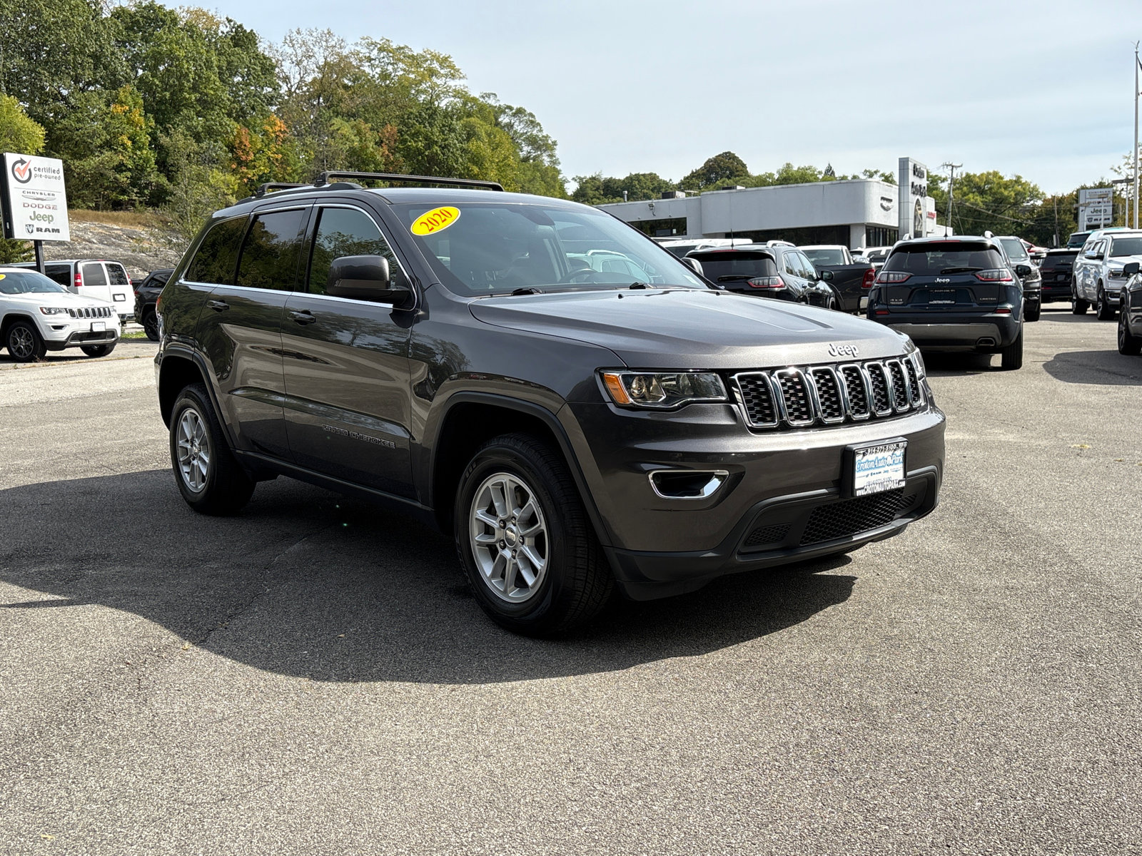 Certified 2020 Jeep Grand Cherokee Laredo