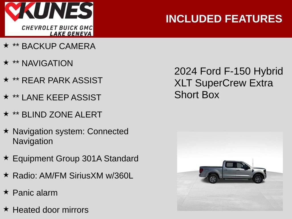 Used 2024 Ford F150 XLT w/ Mobile Office Package image 2