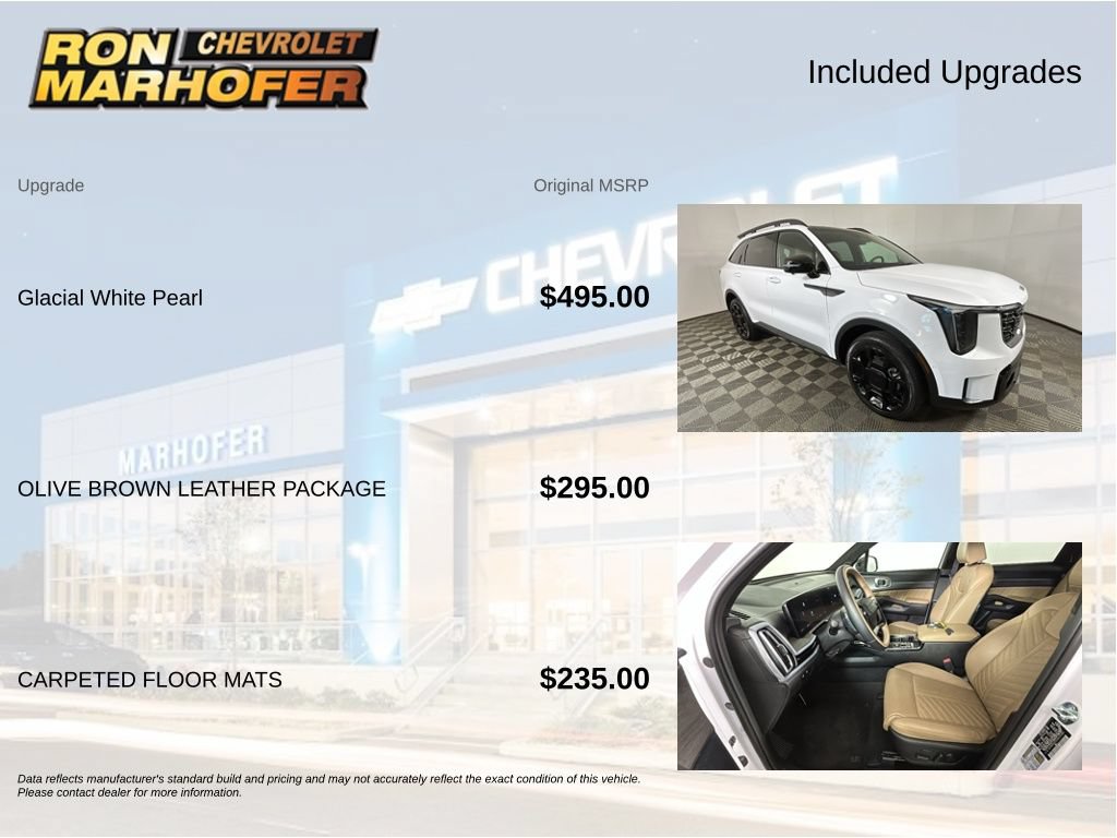 Used 2026 Kia Sorento SX Prestige w/ Olive Brown Leather Package AWD/4WD image 6