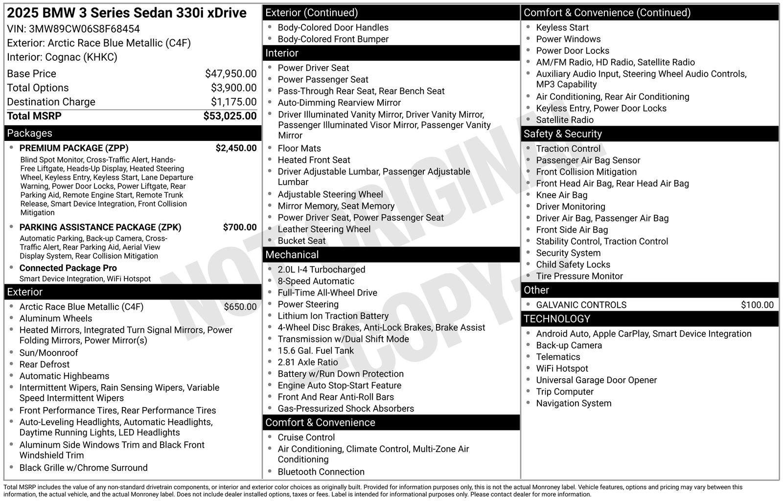 Used 2025 BMW 330i xDrive Sedan w/ Premium Package image 6