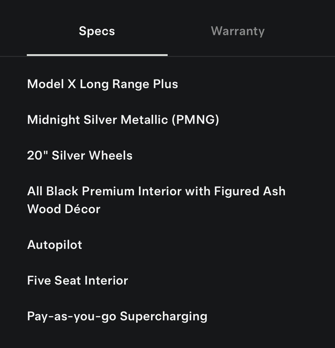 Used 2020 Tesla Model X Long Range AWD/4WD image 6