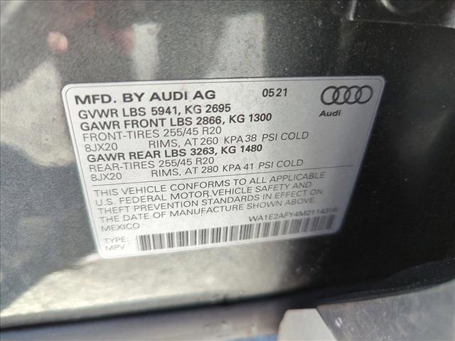 Used 2021 Audi Q5 e Premium Plus w/ Premium Plus Package image 25