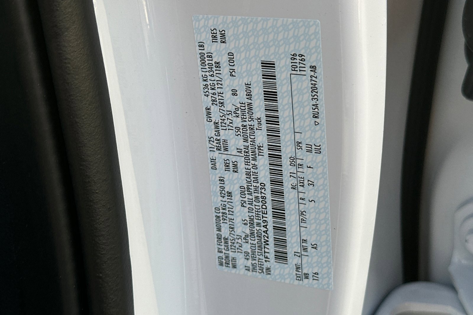 New 2026 Ford F250 XL w/ XL Chrome Package image 27