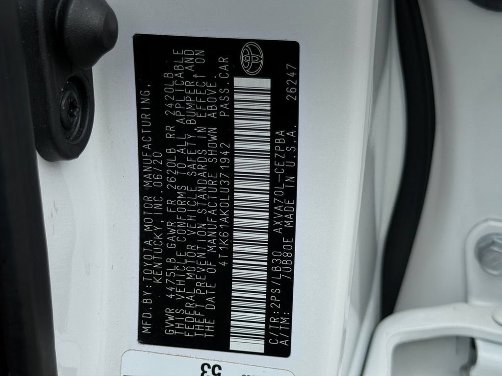 Used 2020 Toyota Camry XSE w/ Driver Assist Package FWD image 29