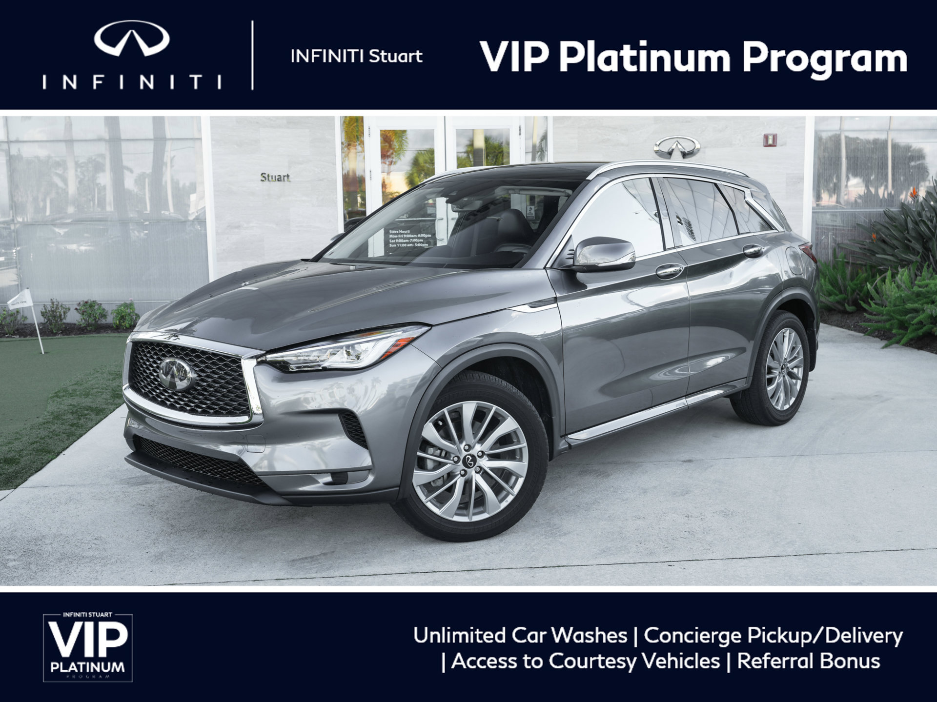 Certified 2023 INFINITI QX50 Luxe FWD 360° Tour