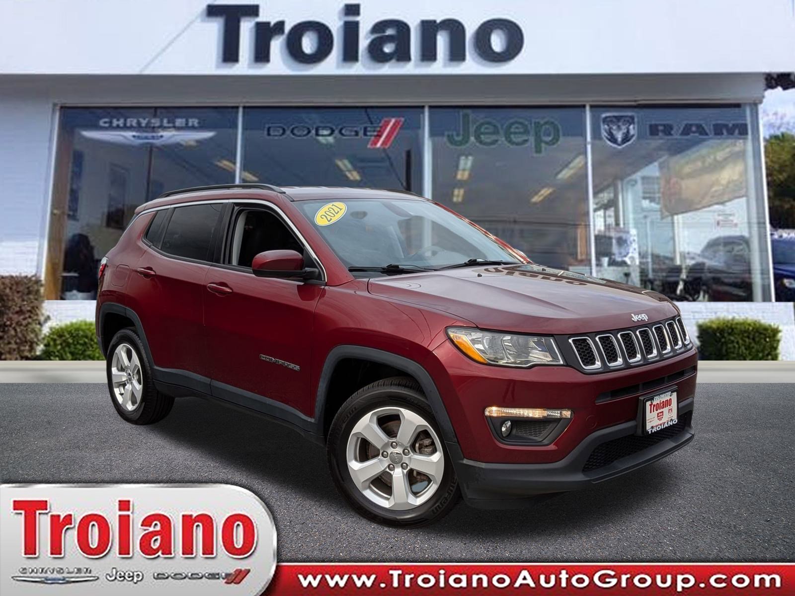 Certified 2021 Jeep Compass Latitude image 1