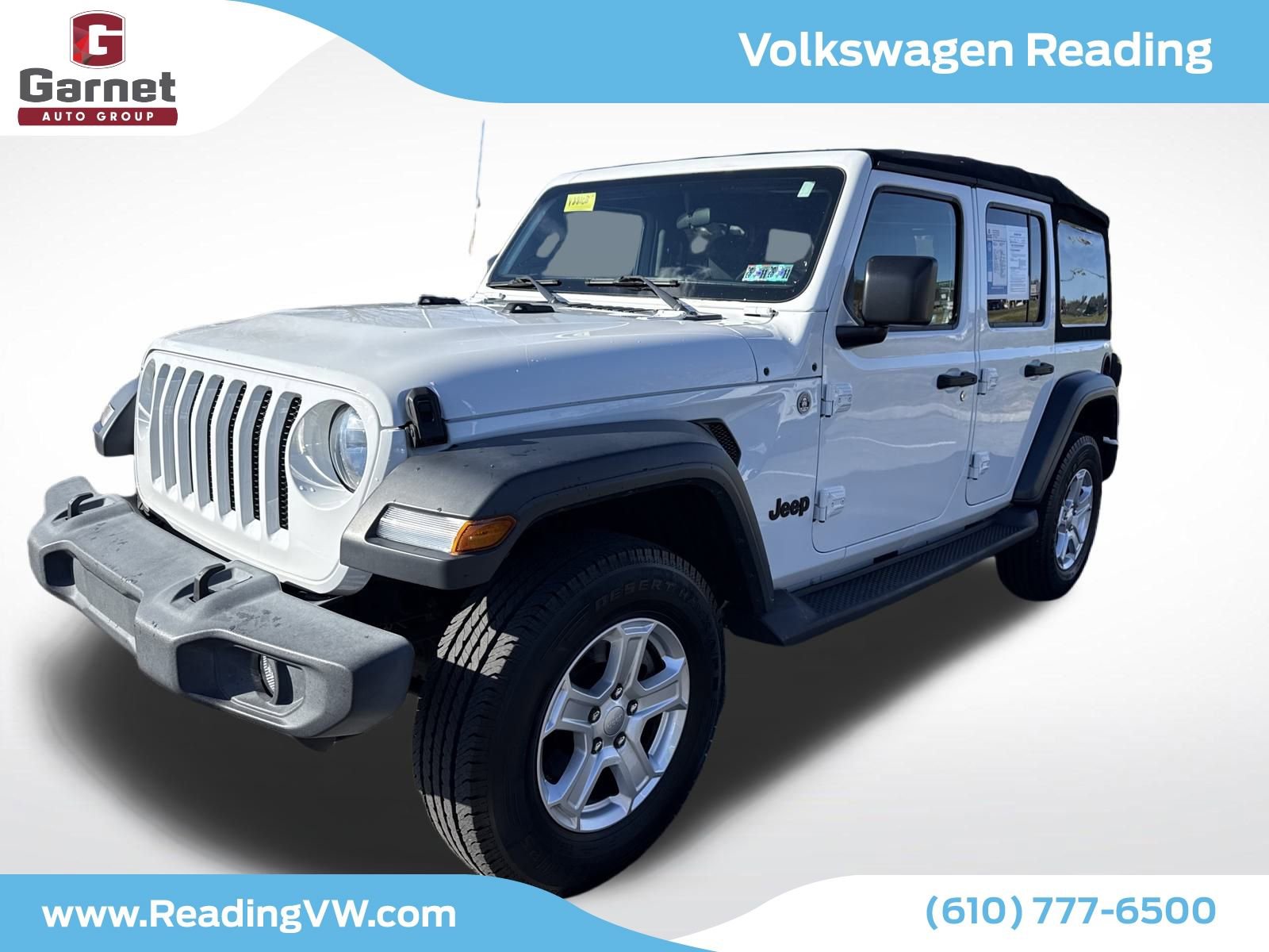 Used 2019 Jeep Wrangler Unlimited Sport S
