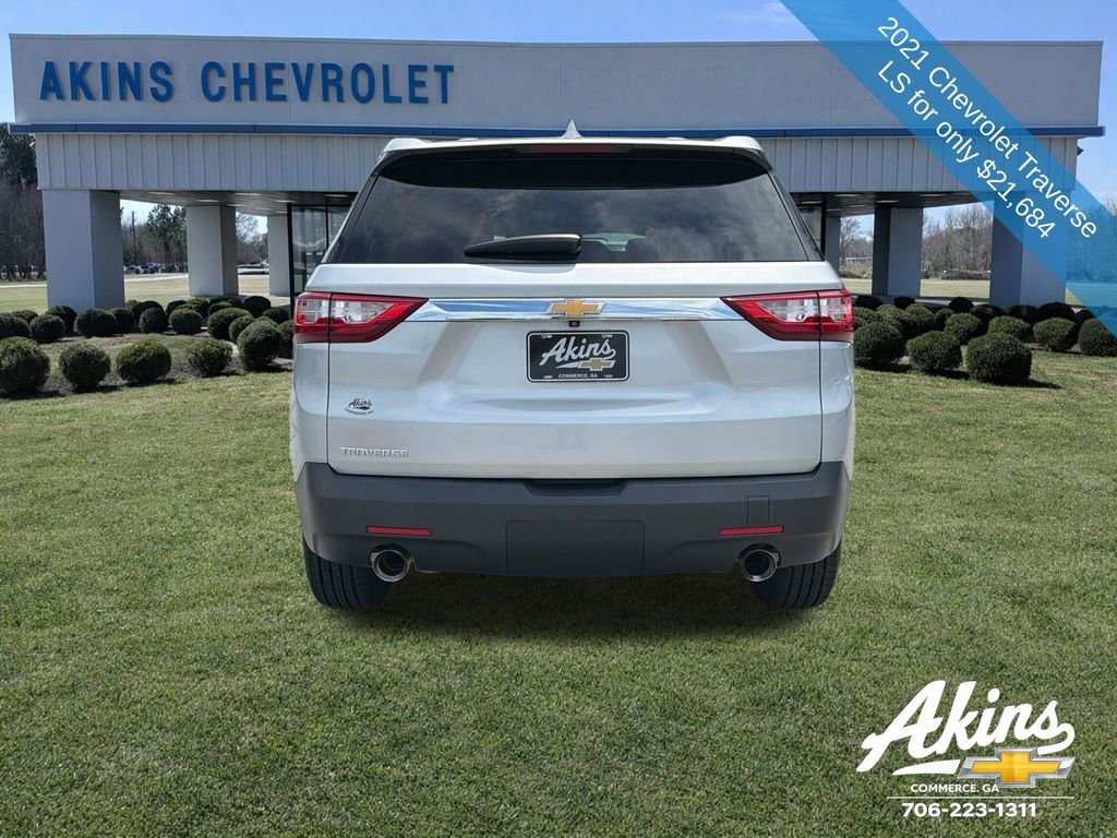 Certified 2021 Chevrolet Traverse LS FWD image 3
