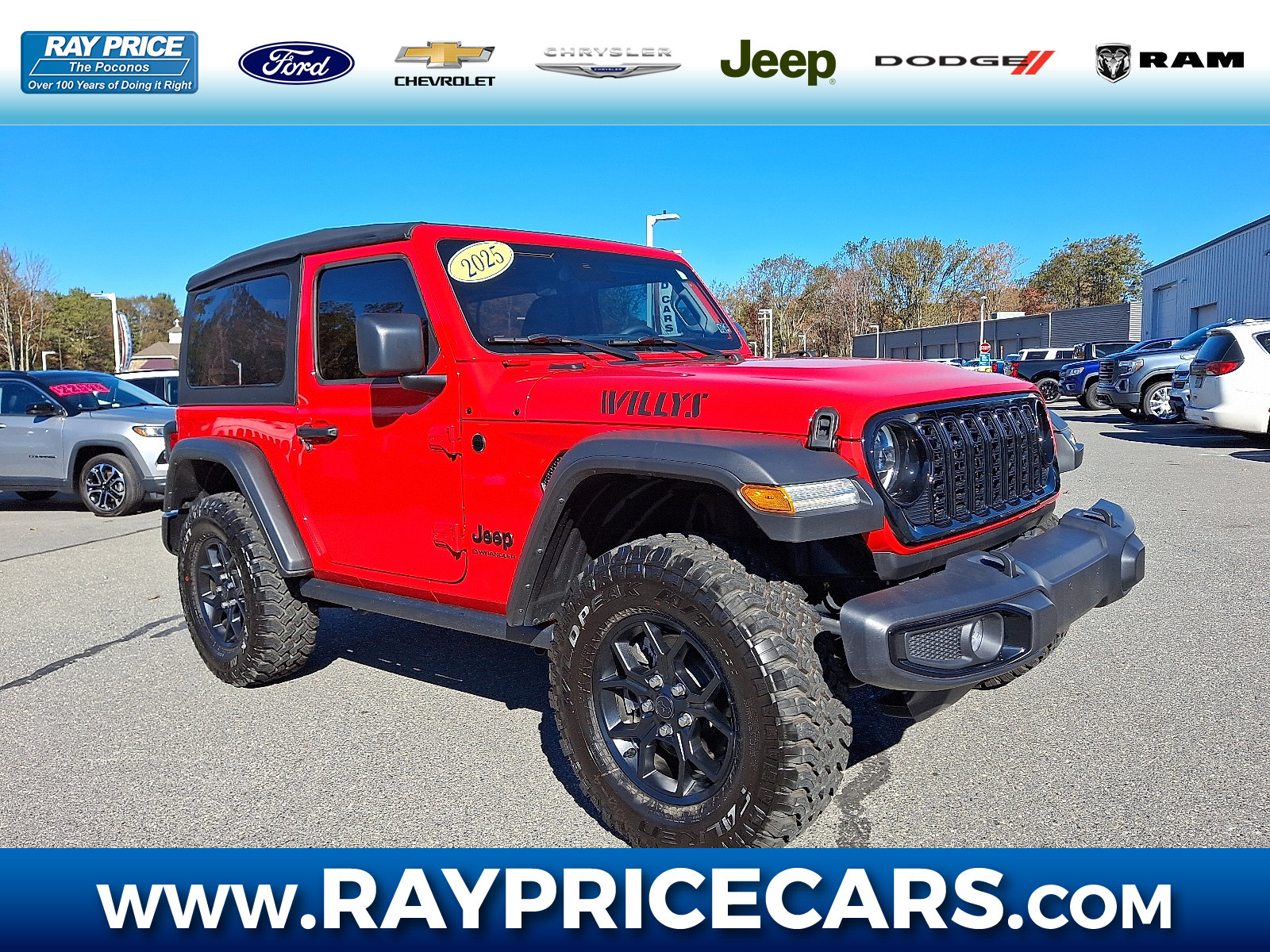 Used 2025 Jeep Wrangler Sport image 1