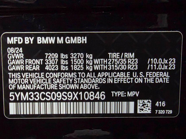 Used 2025 BMW XM Label Red w/ M Driver's Package AWD/4WD image 52