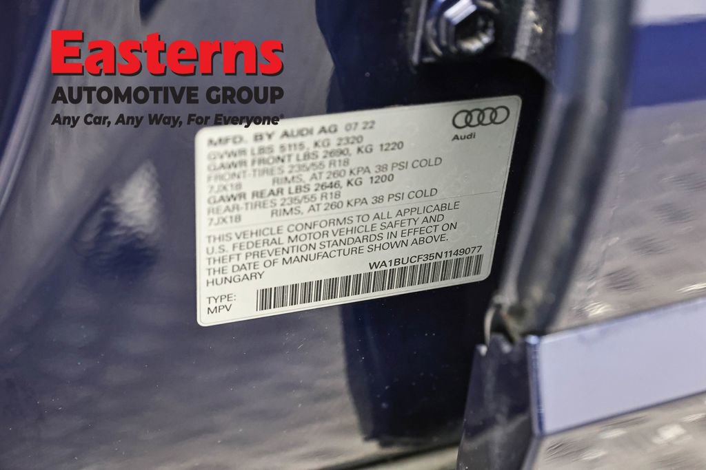 Used 2022 Audi Q3 2.0T Premium Plus image 37