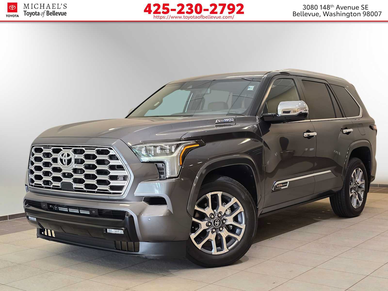 Certified 2025 Toyota Sequoia 1794 Edition AWD/4WD image 1