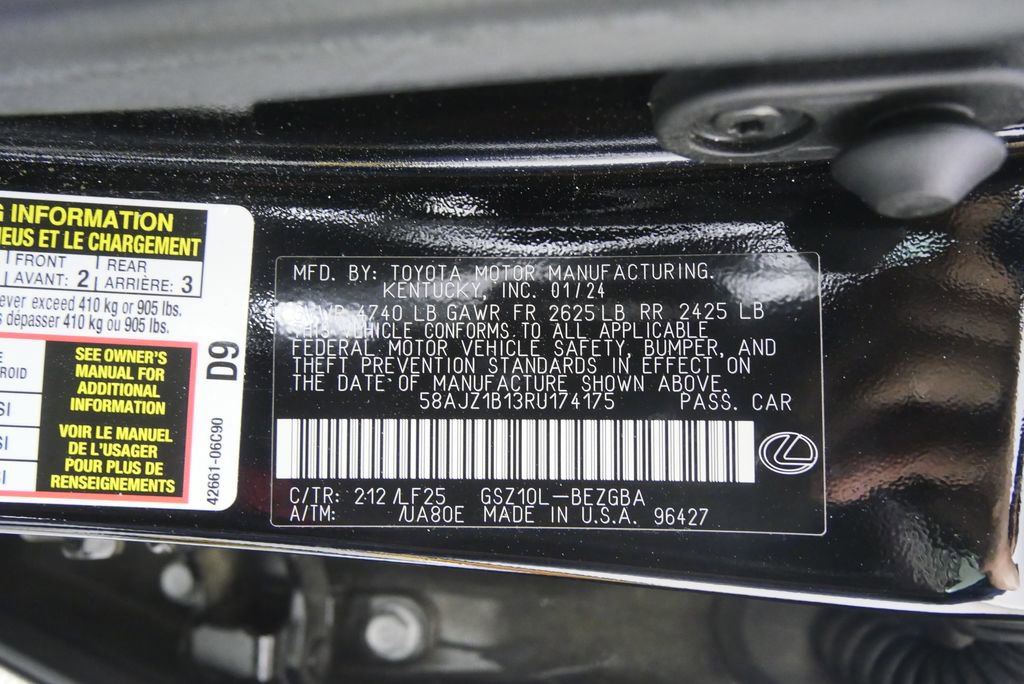 Used 2024 Lexus ES 350 F Sport w/ Accessory Package (Z2) FWD image 19