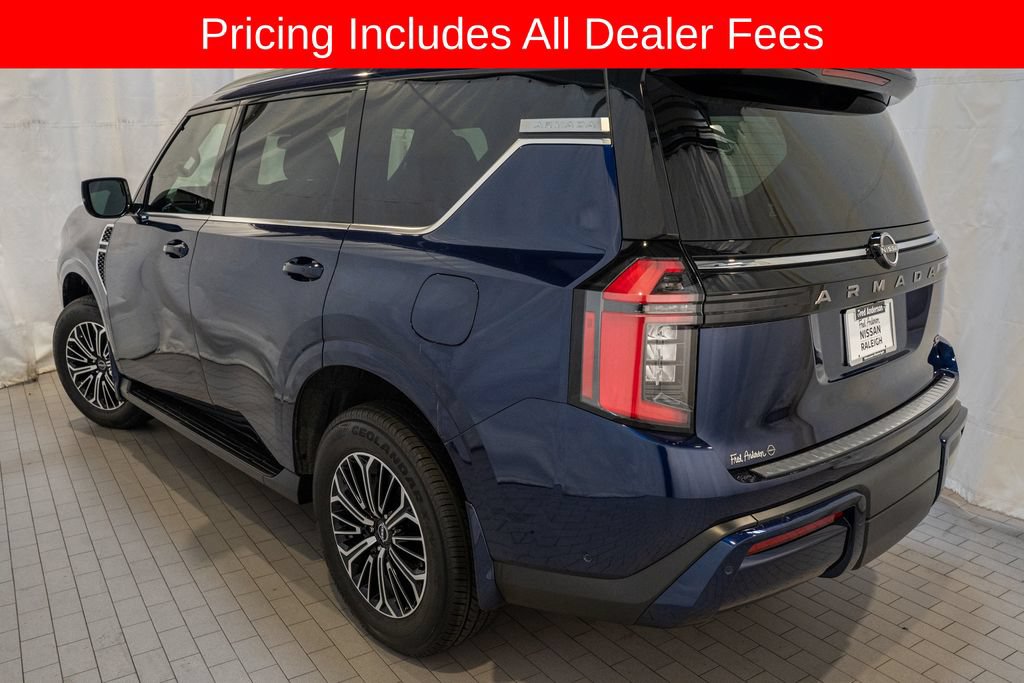 Certified 2025 Nissan Armada SL w/ Captain's Chari Seat Package AWD/4WD image 3