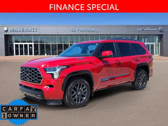 Used 2025 Toyota Sequoia Platinum AWD/4WD image 2
