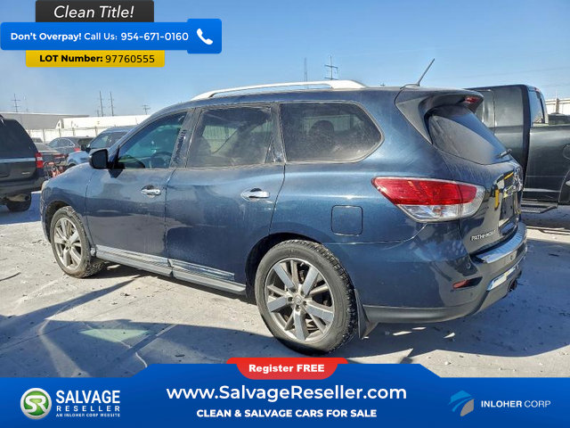Used 2015 Nissan Pathfinder Platinum w/ Cargo Package image 3