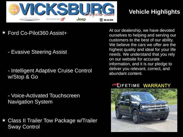Used 2022 Ford Bronco Sport Big Bend w/ Convenience Package AWD/4WD image 25