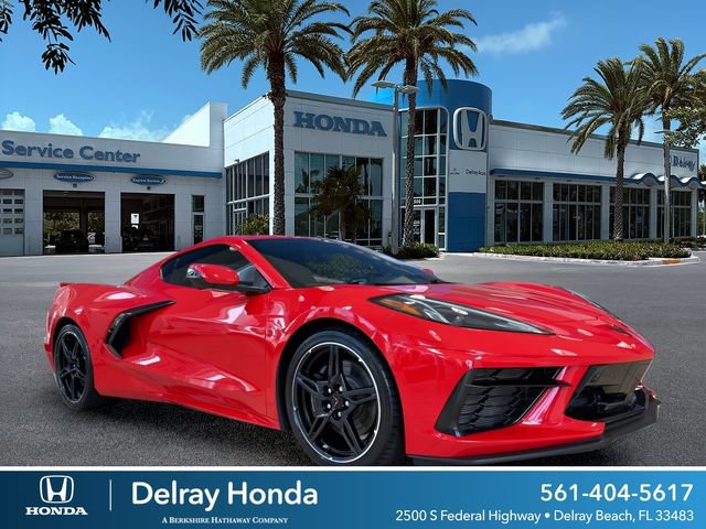 Used 2020 Chevrolet Corvette Stingray Premium Cpe w/ 3LT Preferred Equipment Group RWD image 1