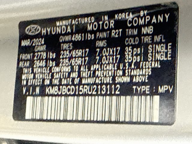 Used 2024 Hyundai Tucson Blue AWD/4WD image 39
