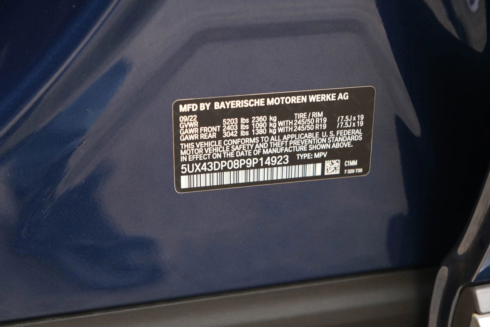 Used 2023 BMW X3 sDrive30i w/ Convenience Package image 50