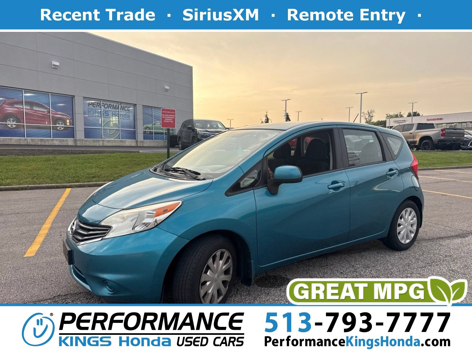 Used 2014 Nissan Versa Note SV w/ Convenience Package FWD image 1