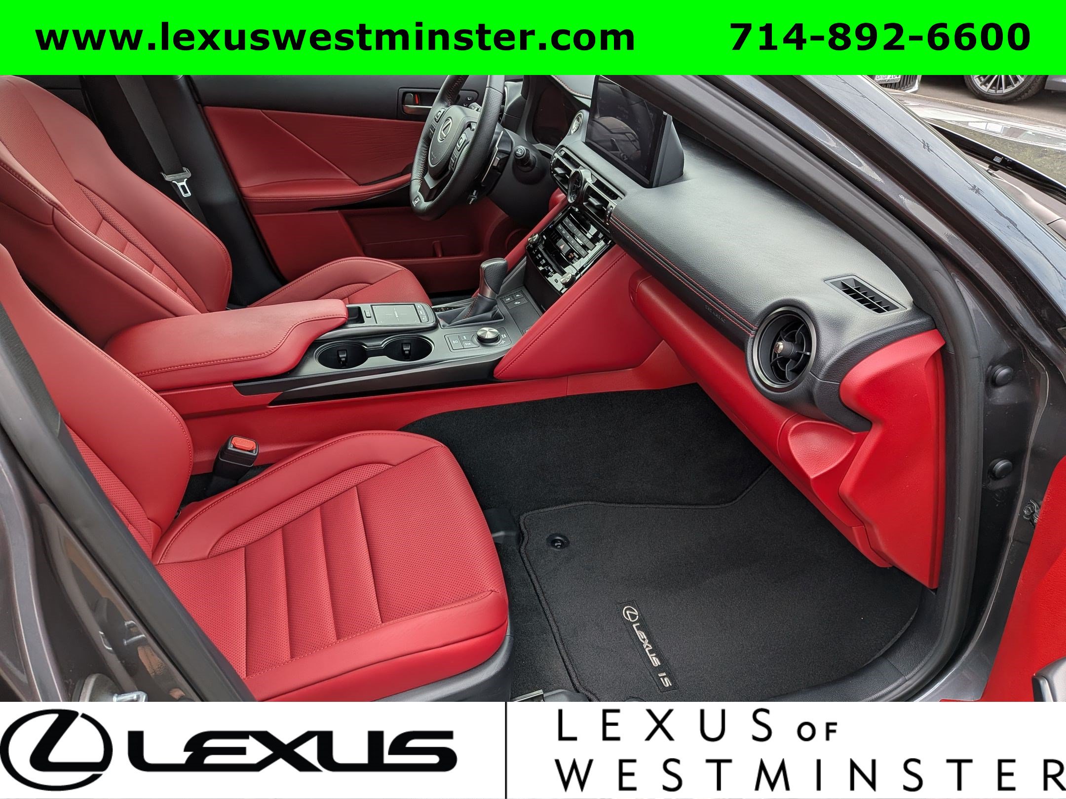 Certified 2025 Lexus IS 350 F Sport w/ Navigation Package RWD image 5