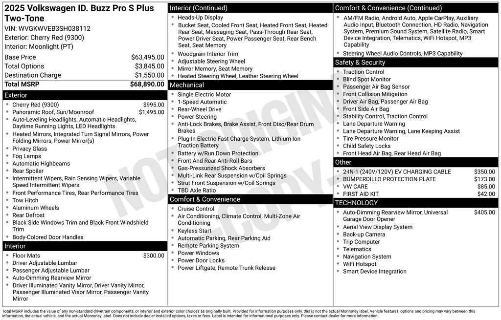 Used 2025 Volkswagen ID. Buzz Pro S Plus image 7