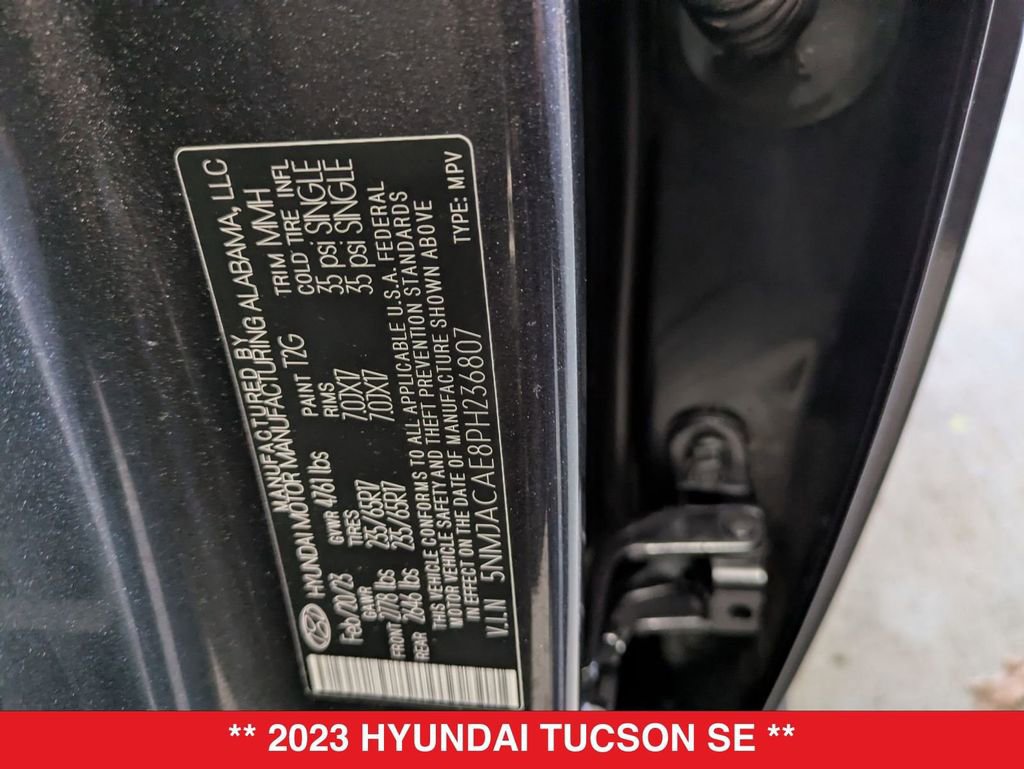 Used 2023 Hyundai Tucson SE image 36
