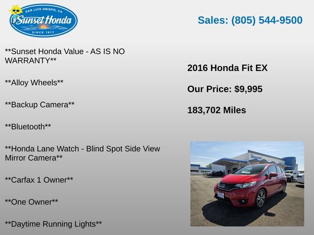 Used 2016 Honda Fit EX image 5