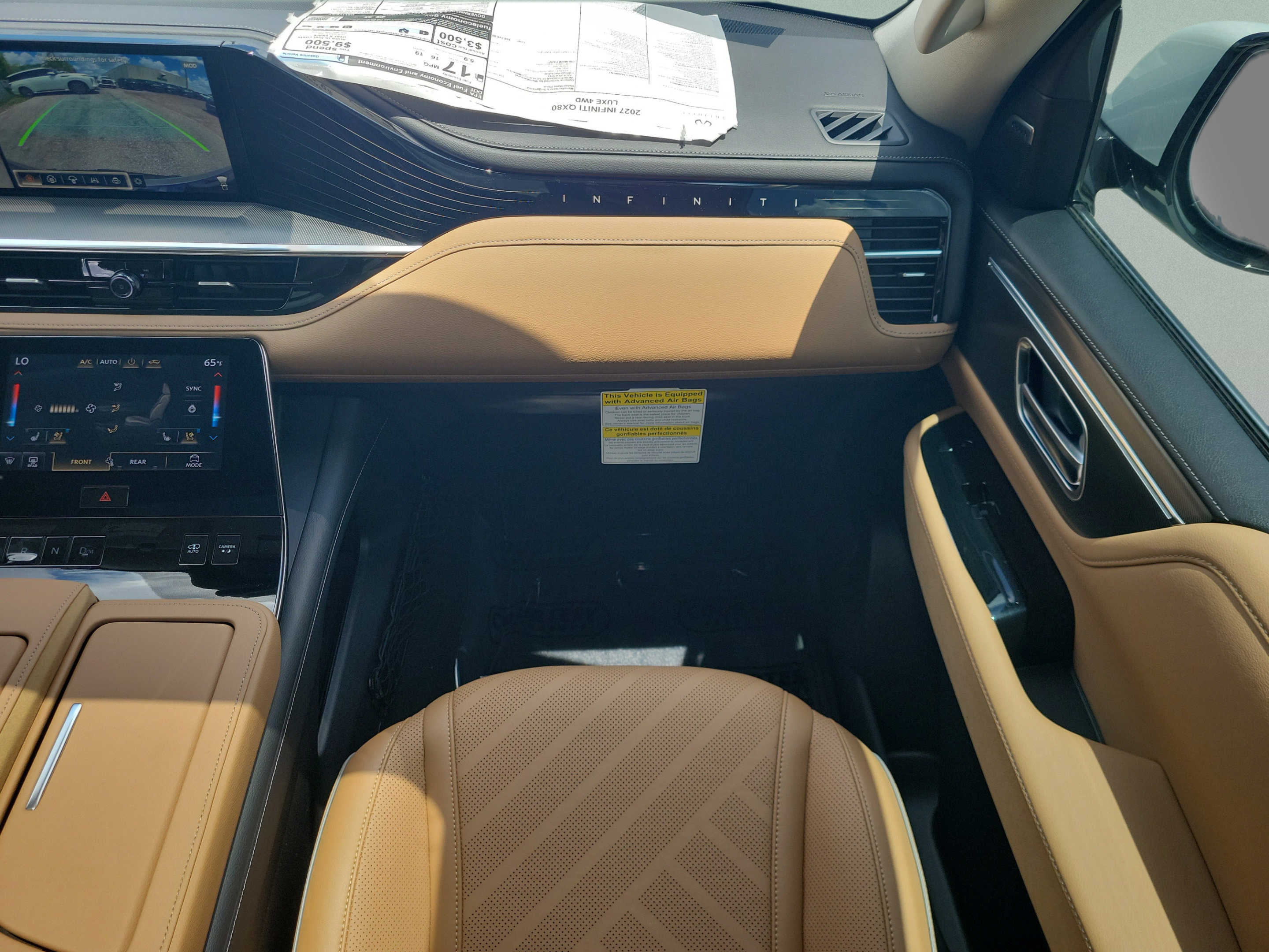 New 2027 INFINITI QX80 Luxe w/ Cargo Package AWD/4WD image 8