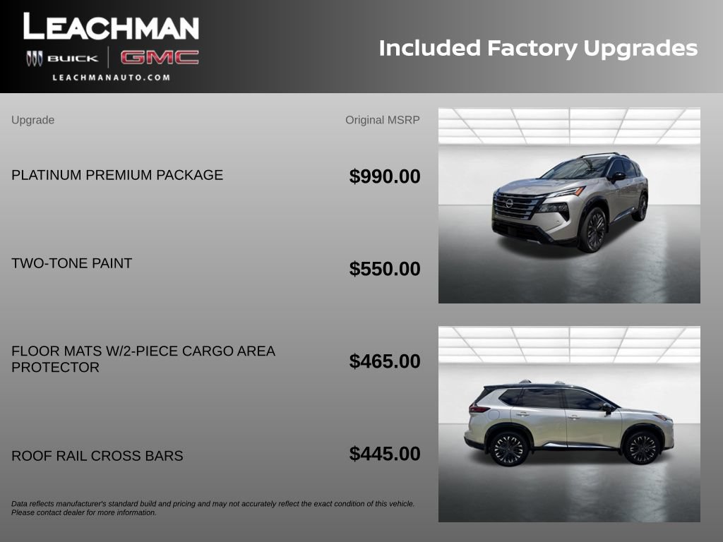 Used 2026 Nissan Rogue Platinum w/ Platinum Premium Package AWD/4WD image 10