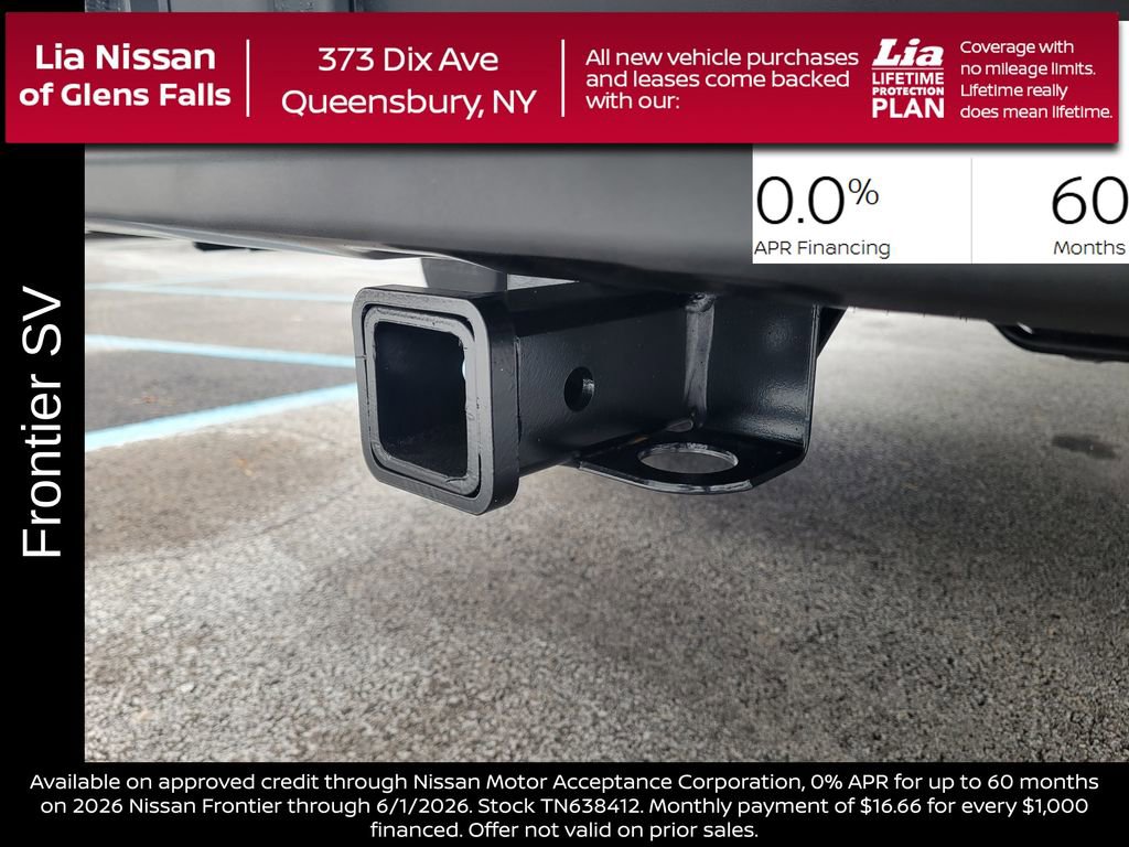 New 2026 Nissan Frontier SV w/ SV Convenience Package AWD/4WD image 6