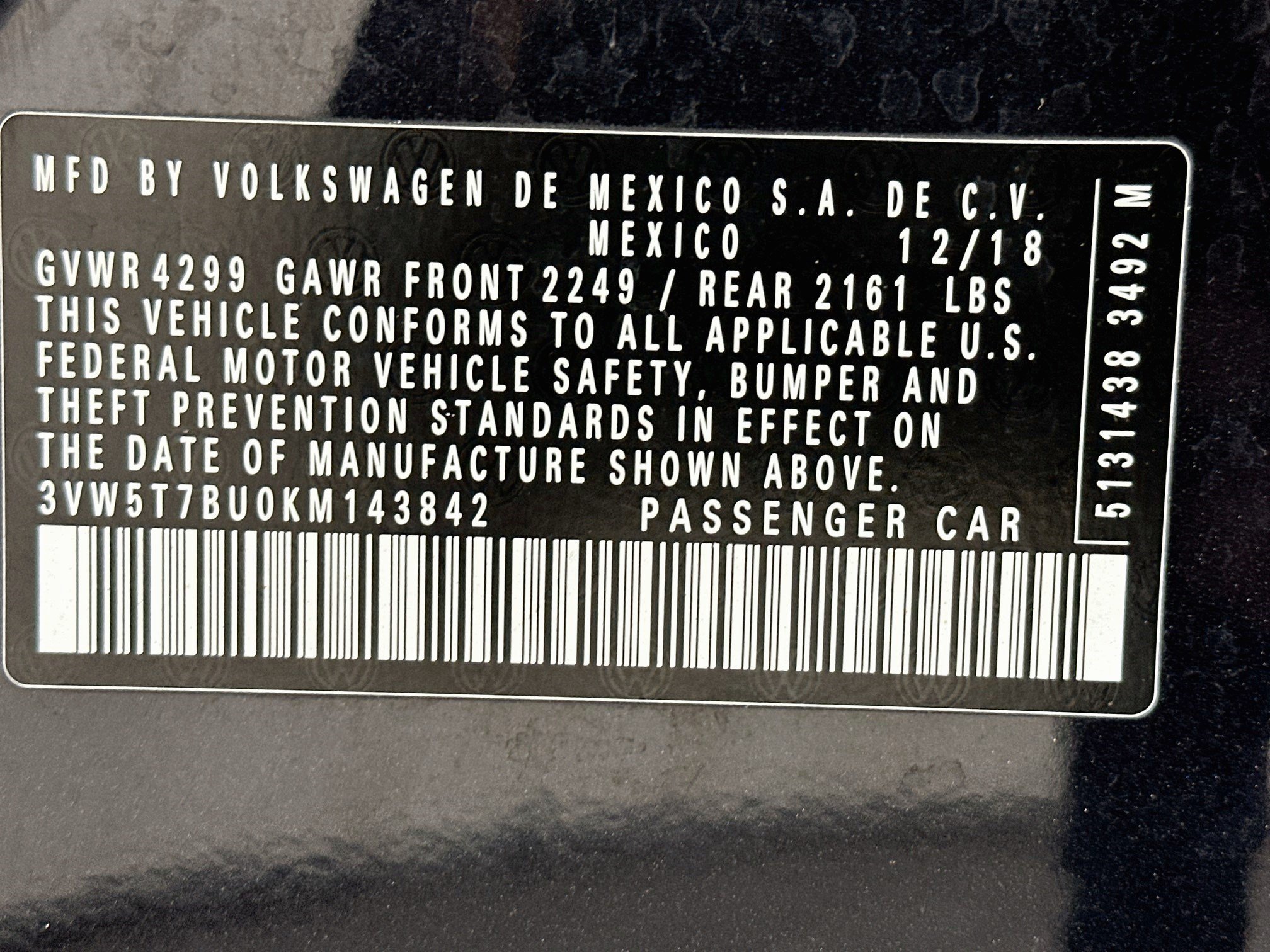 Used 2019 Volkswagen Jetta GLI FWD image 37