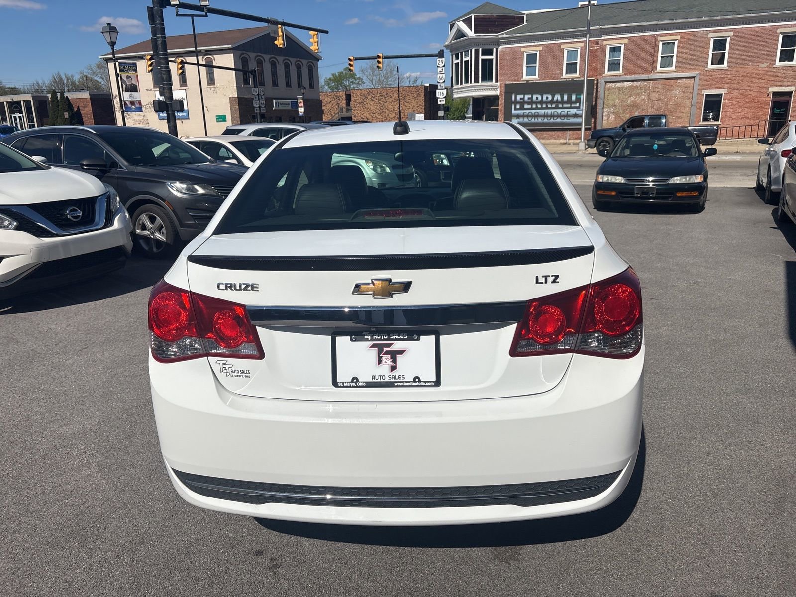 Used 2015 Chevrolet Cruze LTZ w/ Sun, Sound and Sport Package image 4