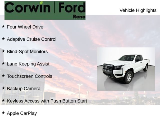 Used 2026 Nissan Frontier S w/ Tow Package AWD/4WD image 8