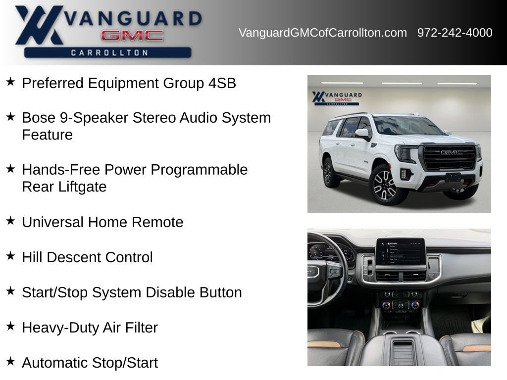 Used 2022 GMC Yukon XL AT4 AWD/4WD image 6