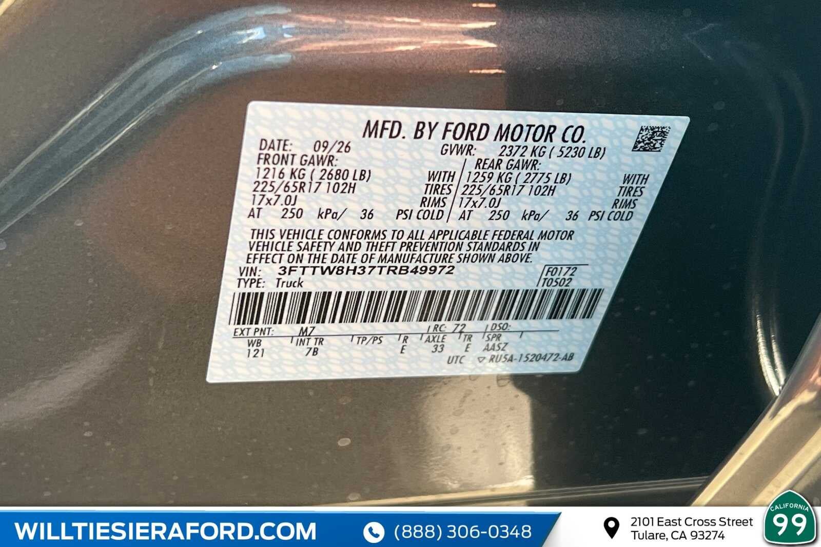 New 2026 Ford Maverick XLT w/ XLT Luxury Package FWD image 25