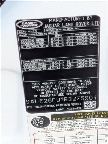 Certified 2024 Land Rover Defender 90 X-Dynamic SE image 22