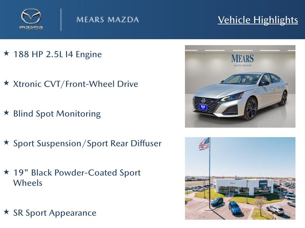 Used 2024 Nissan Altima 2.5 SR image 2