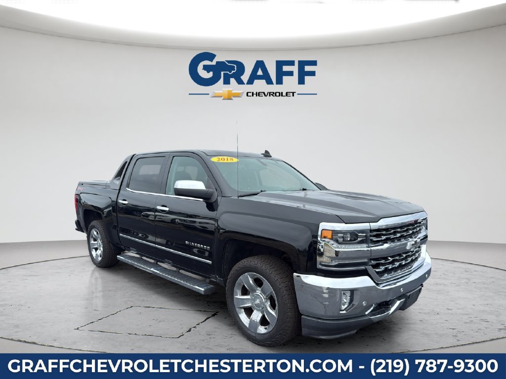 Used 2018 Chevrolet Silverado 1500 LTZ w/ High Desert Package AWD/4WD image 10