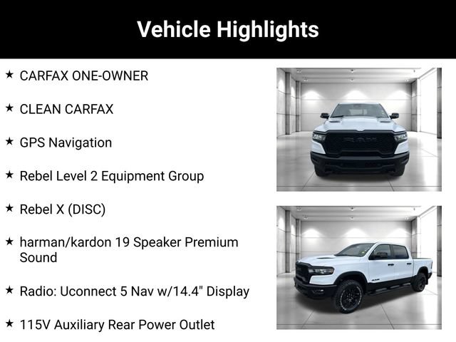 Used 2025 RAM 1500 Rebel w/ Rebel Level 2 Equipment Group AWD/4WD image 2