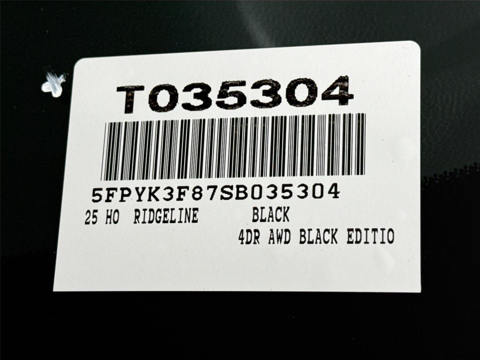 Used 2025 Honda Ridgeline Black Edition image 54