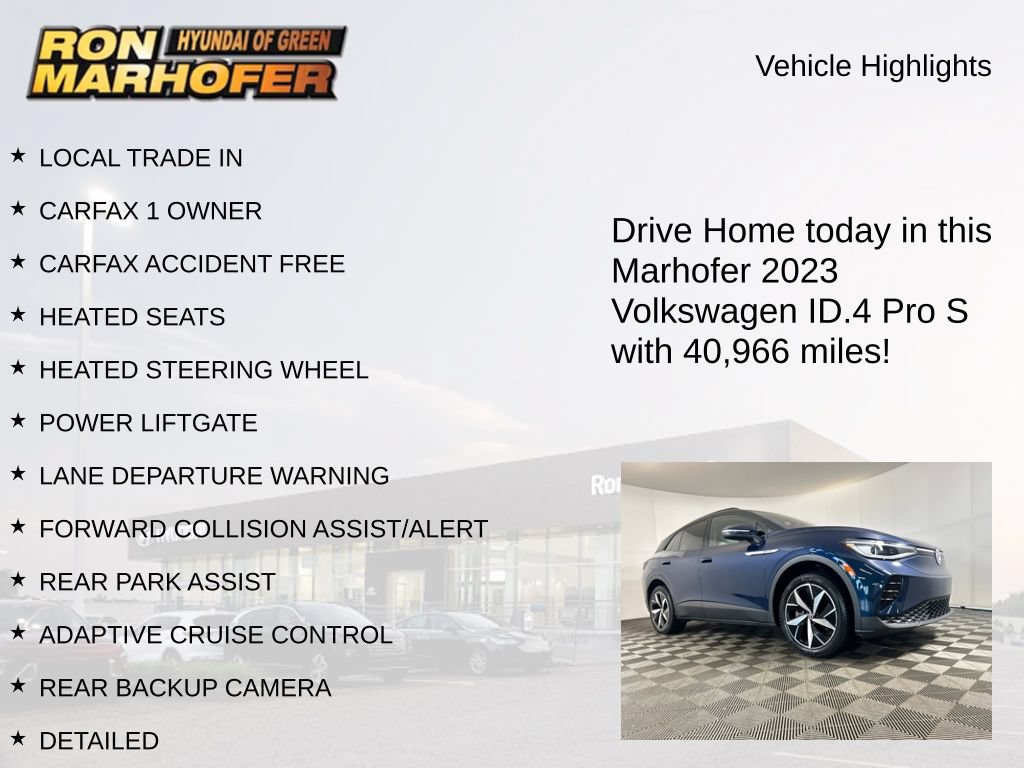 Used 2023 Volkswagen ID.4 Pro S AWD/4WD image 13