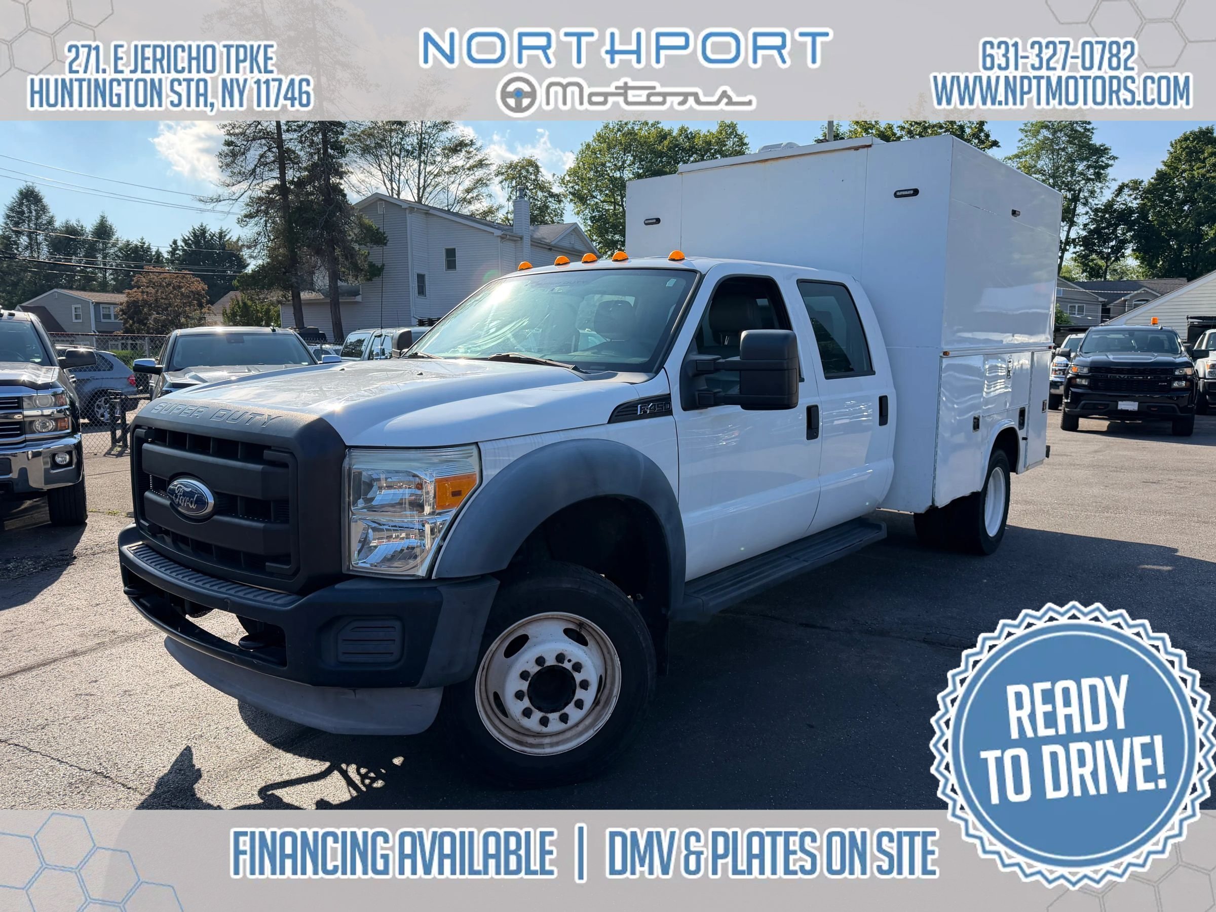 Used 2012 Ford F450 XL w/ Snow Plow Prep Pkg